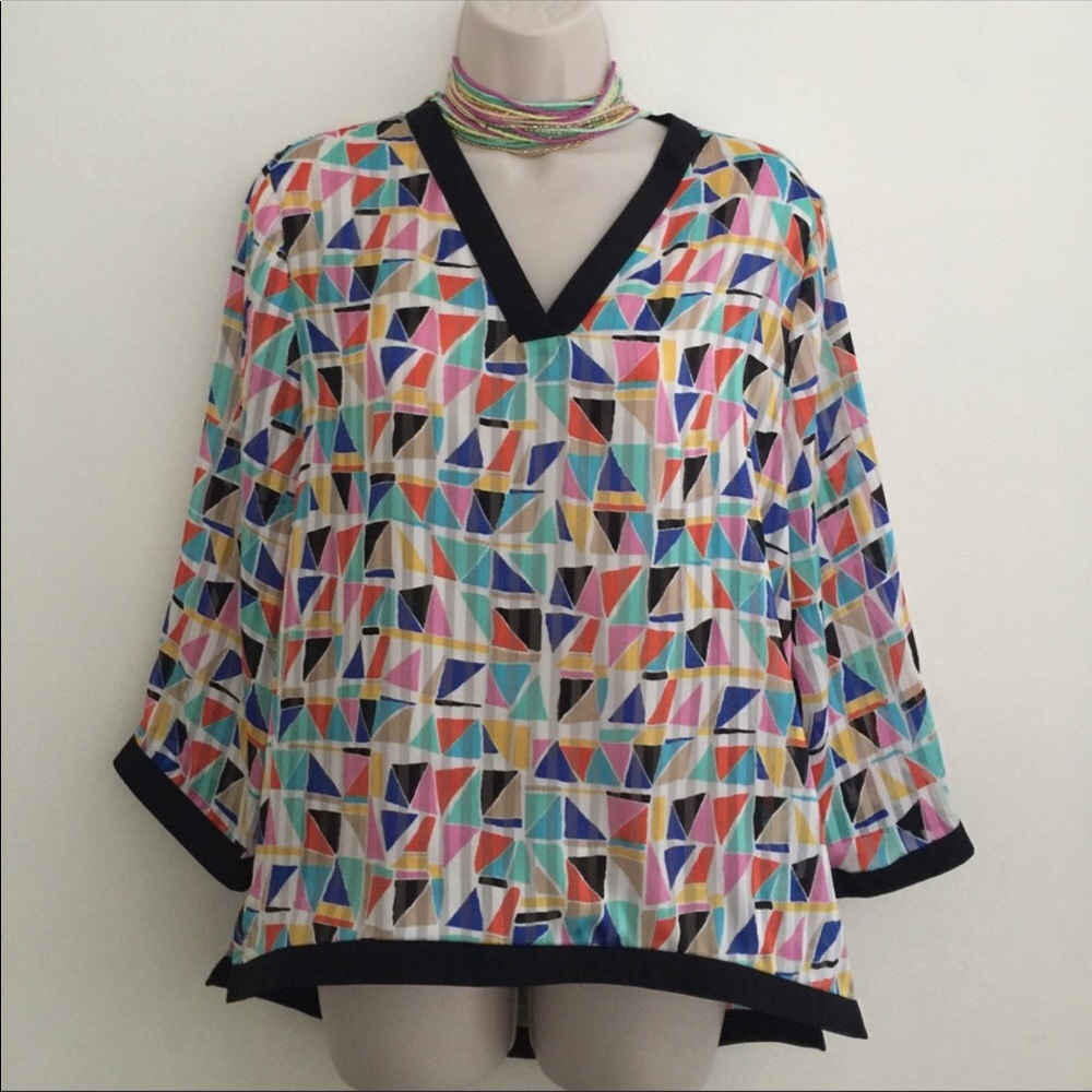 Vibrant Rafaela South Beach Blouse